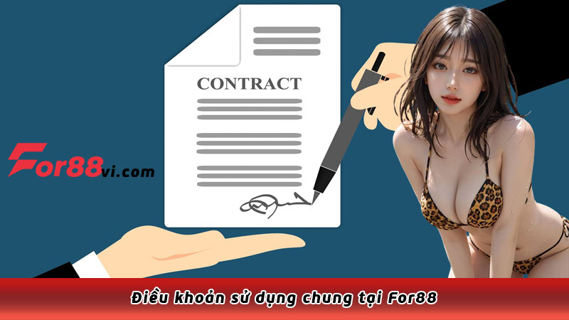 Điều khoản sử dụng chung tại For88