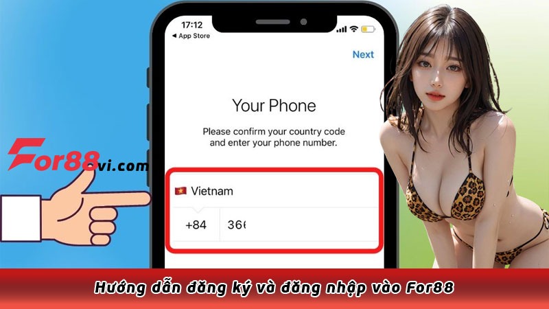 Hướng dẫn đăng ký và đăng nhập vào For88