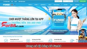 Trang cá độ bóng đá Fun88