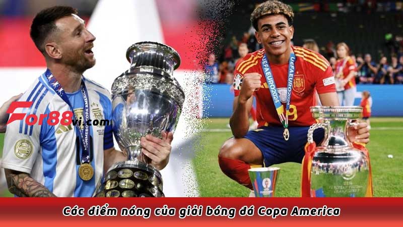 Các điểm nóng của giải bóng đá Copa America